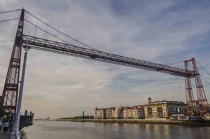 Vizcaya - Portugalete - puente de Vizcaya o puente Colgante 2.jpg